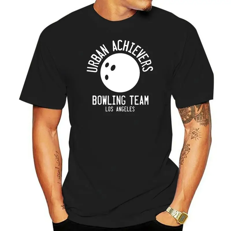 Big Lebowski Mestnih Achievers Bowling Za Odrasle T-Shirt