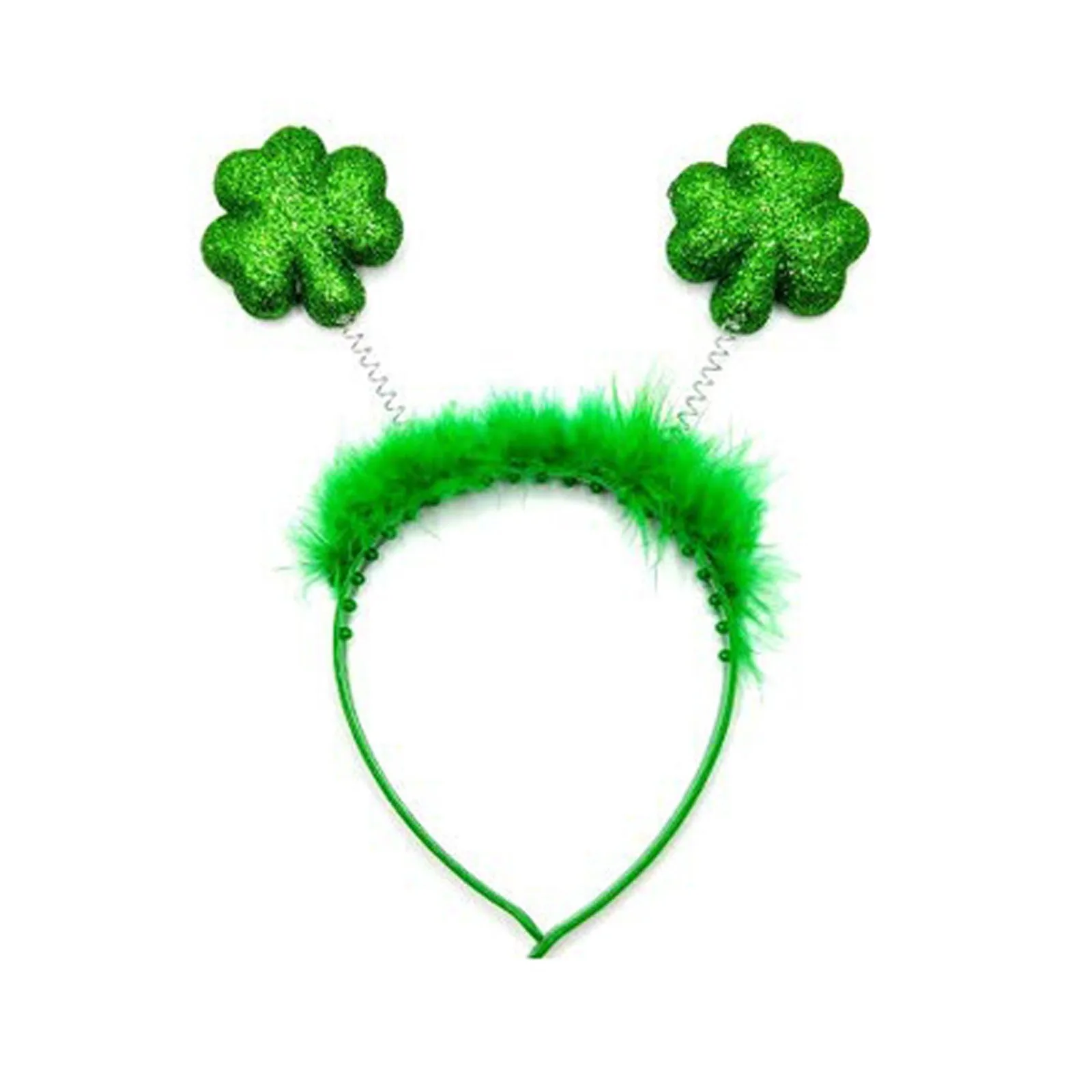 St. Patrick ' s Day Trakovi Deteljica Zeleni Loki Lase Hoop Glavo Las Irski 3.17 Počitnice Kostum Pribor Za Stranke Darila
