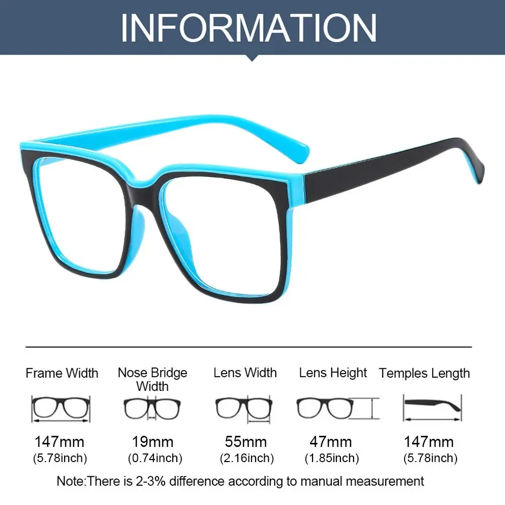 Zaščita oči Anti-Modra Svetloba Očala Klasičnih Ultralahkih TR90 Računalnik Očala Blue Ray Blokiranje Kvadratnih Očala Urad