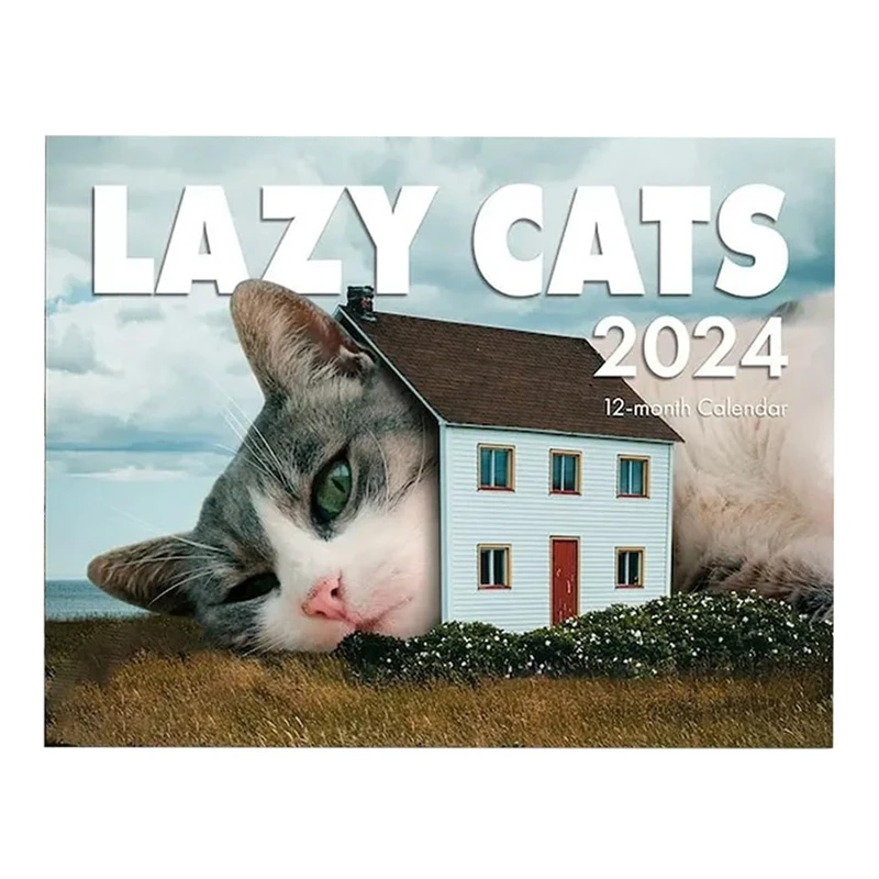 2024 Koledar Leni Kitty Koledar 2024 Zabave Kitty Darilo januarja 2024 Od decembra 11X8.5 Palčni