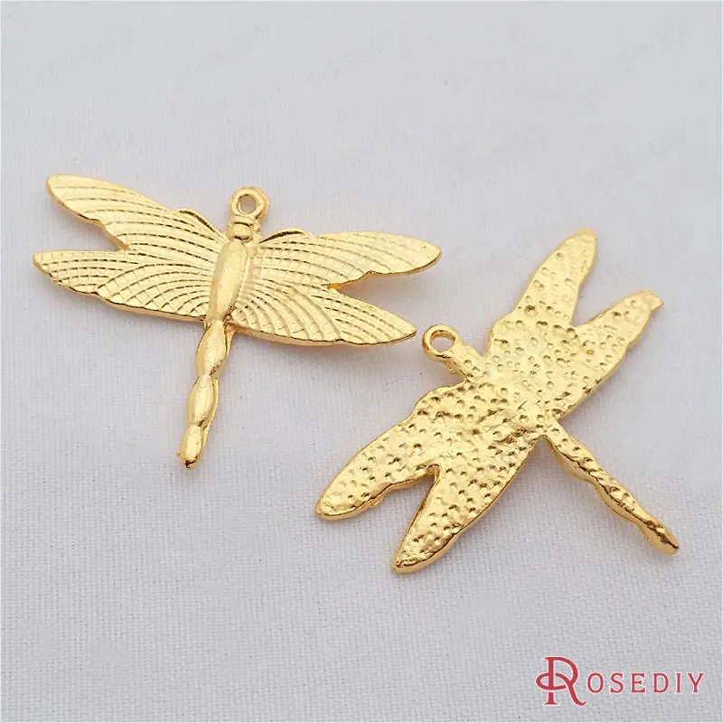 Debelo 36*27 mm Zlate barve Dragonfly Cinkove Zlitine Čare Obeski Diy Nakit Ugotovitve Dodatki za 20 kosov(JM7326)