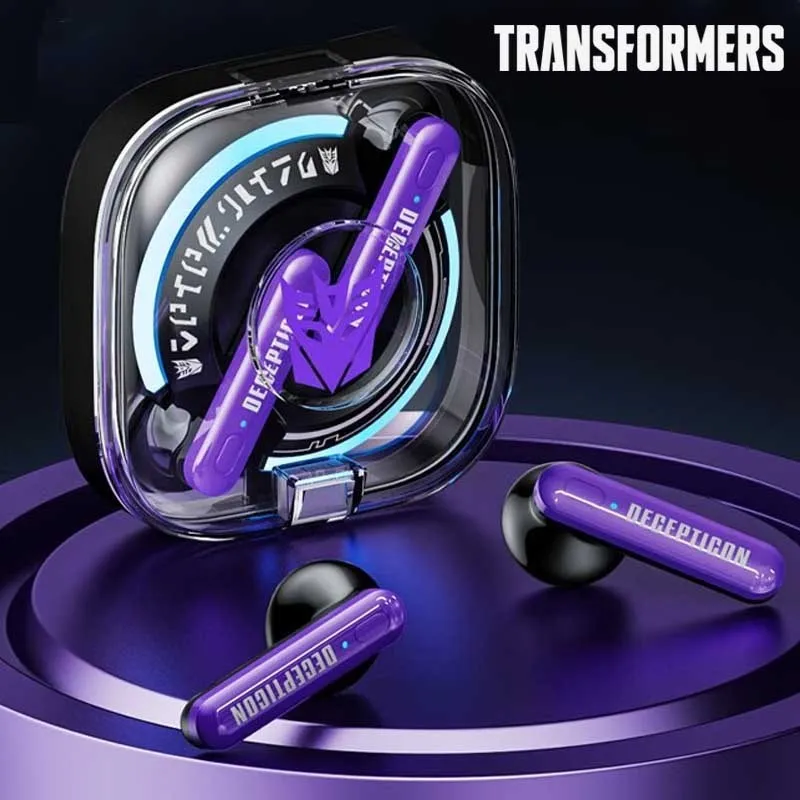 Transformatorji TF-T03 Bluetooth 5.3 Slušalke Wireless Gaming Slušalke Nizke Latence Hi-fi Kakovosti Zvoka Slušalke Z Mikrofonom Čepkov