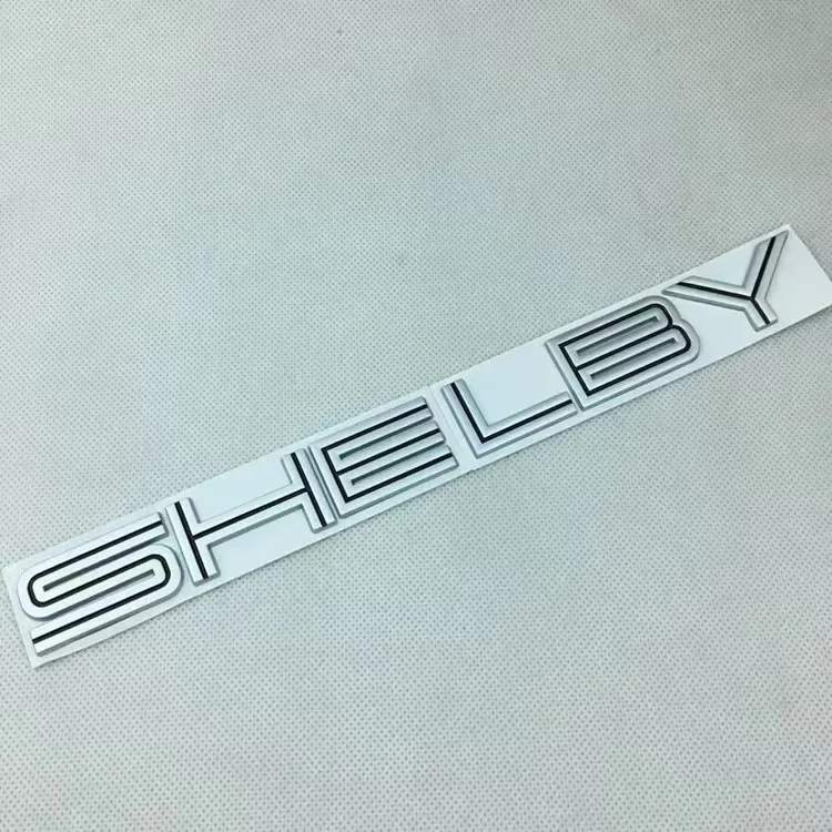 1Pcs Primerna za Ford Mustang Shelby Kapuco Logotip Cobra GT spremenjen osebno 3D nalepke