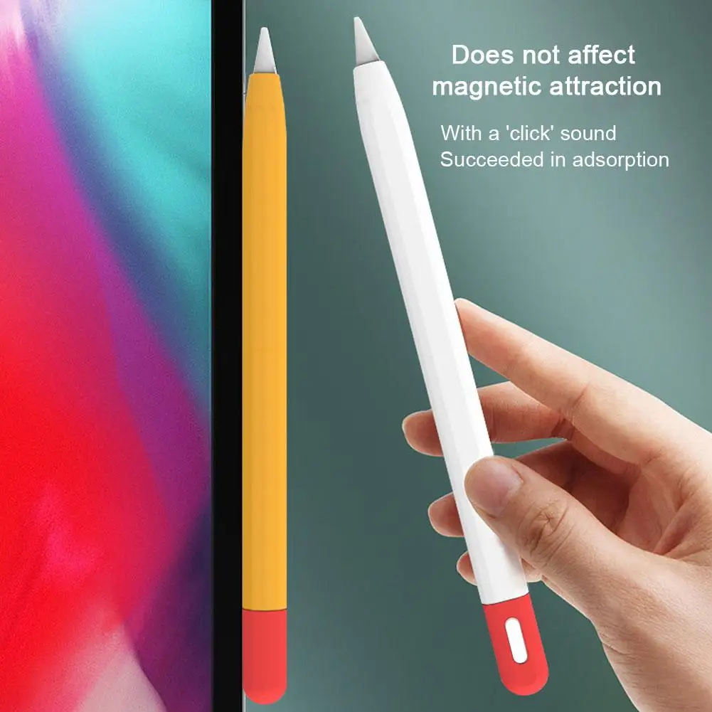 Silikon torbica Pen Za Apple Svinčnik 3 (usb-c) Lahek Mehko Drop-dokazilo šuko Udobno Zaščitna Pero Pokrov