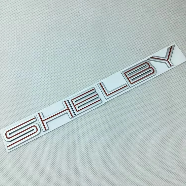1Pcs Primerna za Ford Mustang Shelby Kapuco Logotip Cobra GT spremenjen osebno 3D nalepke