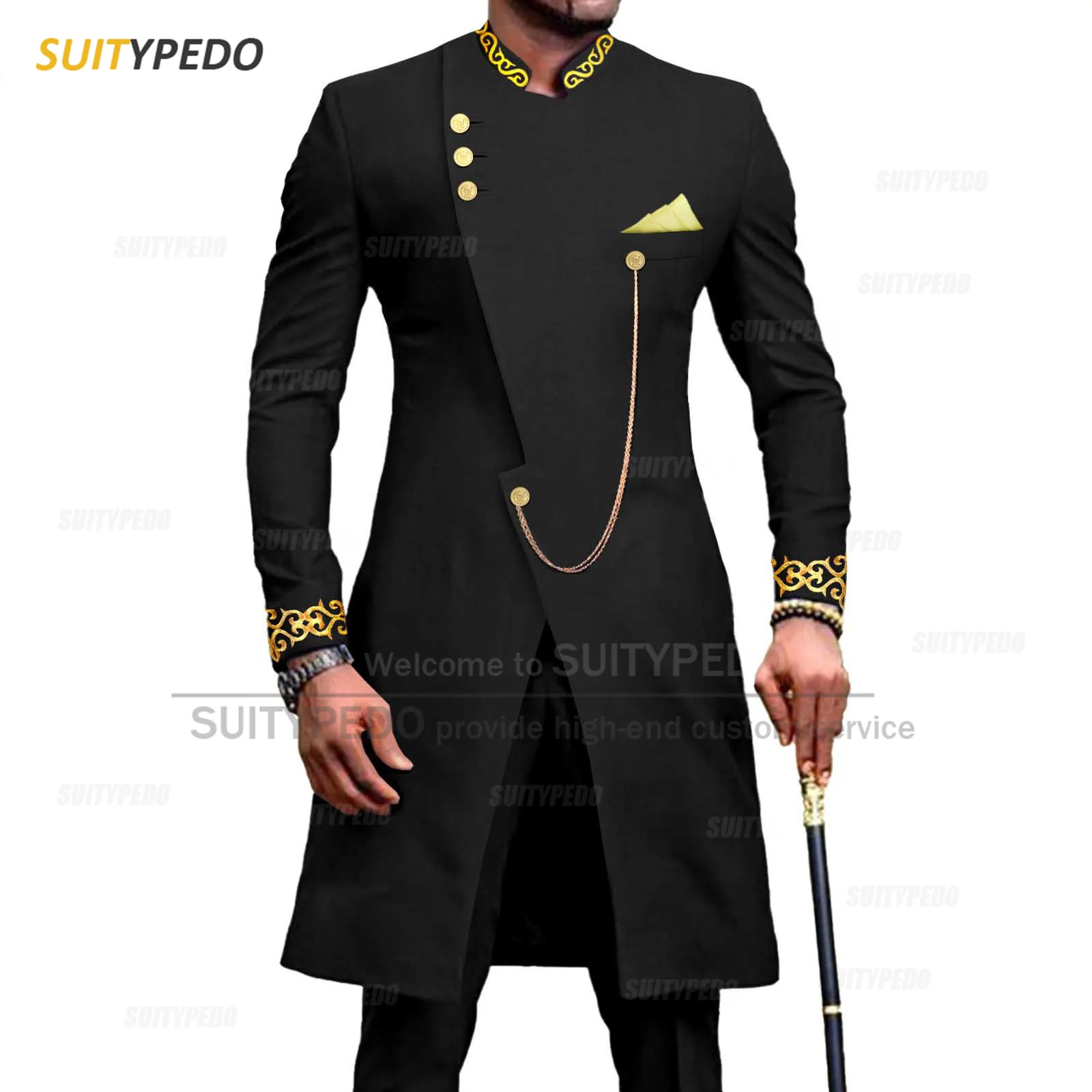 Nove Afriške Etnične Tiskanje Moških Obleko Nastavite Formalne Priložnosti Modni Moški Jopičem Hlače 2 Kosa Obleko, Slim Fit Luksuzni Kostum Stranka