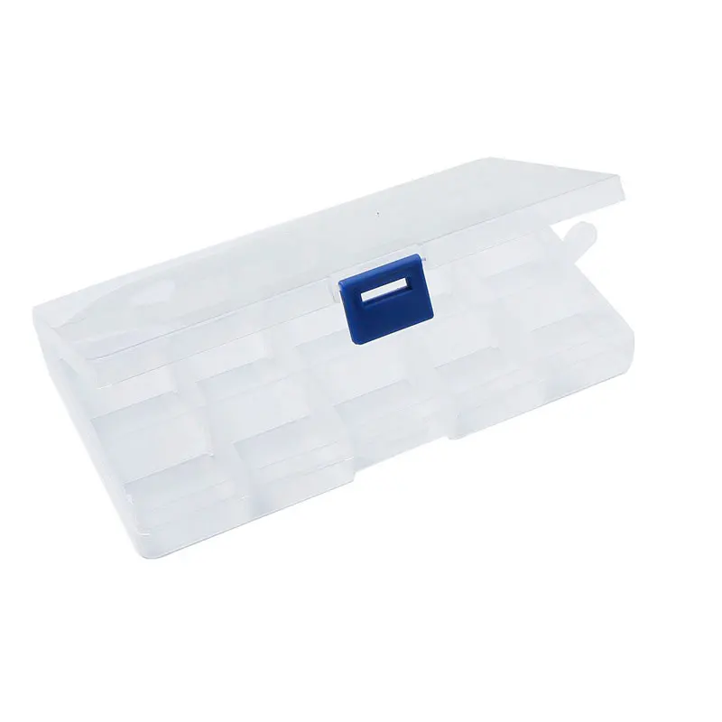 Plastične Škatle Nakit Plastična Škatla Za Orodje Nastavljiv Obrti, Organizator Shranjevanje Kroglice Zapestnica Nakit Škatle Embalaža Debelo